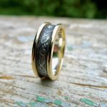 Celtic ring - 5mm option (the oxidised silver is 5mm in width) handcrafted Irish Jewellery.