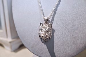 Wolf Pendant | Irish Made Jewellery-0